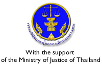 With the support of the Ministry of Justice of Thailand